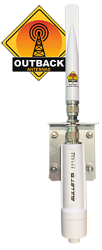 Paddle Antenna with Double Plugger and Bullet.
