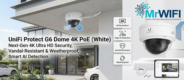 UVC-G6-DOME-W UniFi Video Camera @ MrWiFi