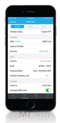 Ubiquiti Bullet AC IP67, Weatherproof airMAX Dual Band Radio.