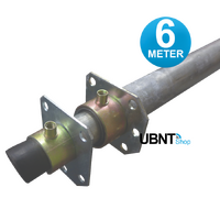 Telescopic Mast 6M 20' Galvanised Communications &amp; CCTV (Mast Only)