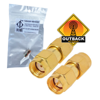 Adapter RP SMA Male to SMA Male Straigh Adapter RF. The "GENDER BENDER"