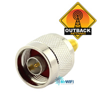 RF Adapter Coaxial SMA Female to N Type Male Converter / Connector. The "THINGUMMYJIG"