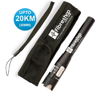 Portable Fiber Optic Visual Fault Locator 20MW (8-20km)