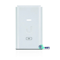 Ubiquiti POE-24-7W-G-WH POE Injector, 24VDC, 24W, .3A Gigabit White