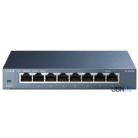 TP-Link TL-SG108 8-Port Gigabit Desktop Switch Fanless