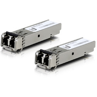 Ubiquiti 1G SFP Multi Mode 850nm 550m Fiber Optic Module (2 Pack)
