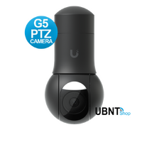 Ubiquiti UniFi Protect G5 PTZ Camera, Black, Compact, Weatherproof 2K HD, IP66, Remote Pan-tilt-zoom Control, Automatic Person Tracking