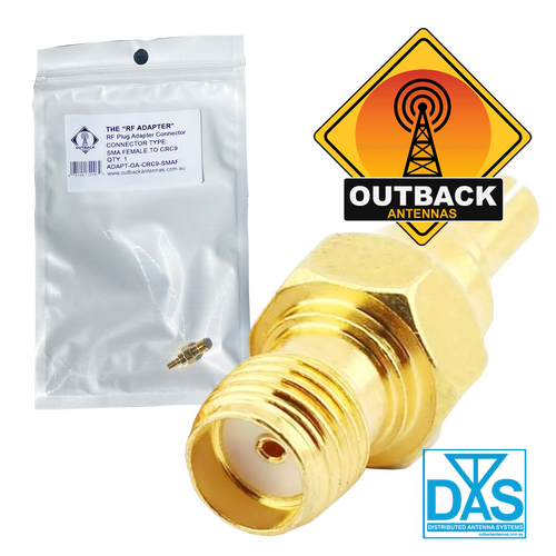 SMA Female to CRC9 RF Coaxial Adapter The "RF ADAPTER"