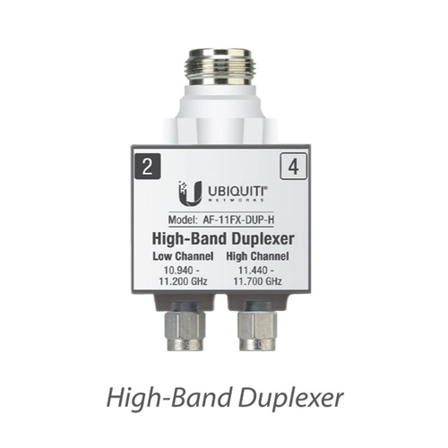 airFiber 11FX, 11GHz High Band Duplexer
