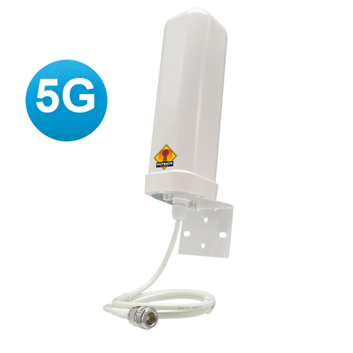 The "NUB" Omni Antenna OUTDOOR 3G, 4G, LTE, 5G or 2.4Ghz WiFi 5dBi, 698-4000MHz
