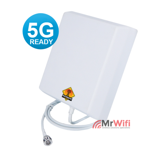 The"WALLY" Wall Mount  Panel Antenna INDOOR 6/9dBi, 698-4000MHz