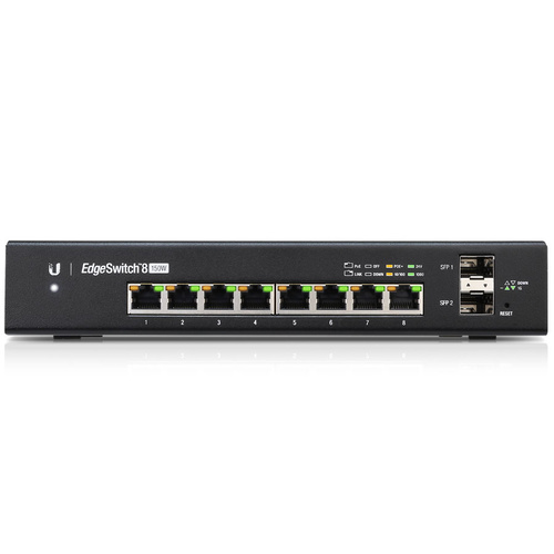 EdgeSwitch 8 Port 150W Managed Gigabit Switch PoE