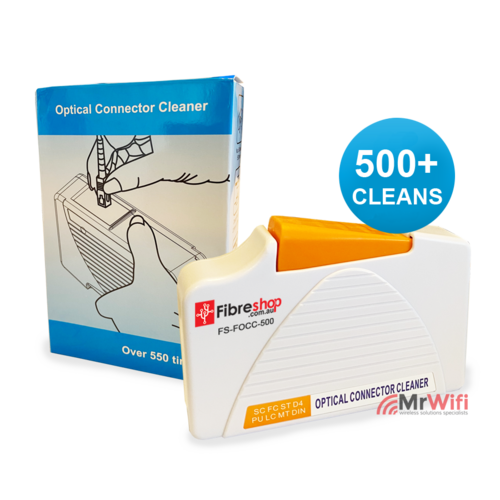Optical Fiber Connector Cassette Cleaner 500+ Times