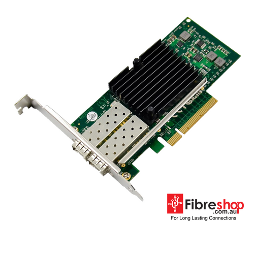 Dual Port SFP+ 10GbE Ethernet Converged Network Adapter Intel® 82599ES PCIe x8