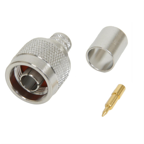 N Type Male Connector Crimp W/Proof RG58