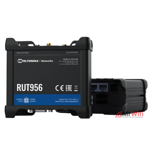 4G LTE Dual SIM router with WiFi ETH 4 Port Industrial with Failover by Teltonika