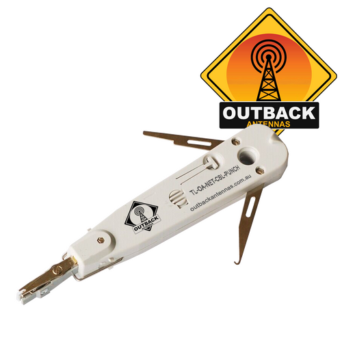 RJ45 Punch Down Impact Network Tool. The "STOCK PRODDER"  By Outback Antennas