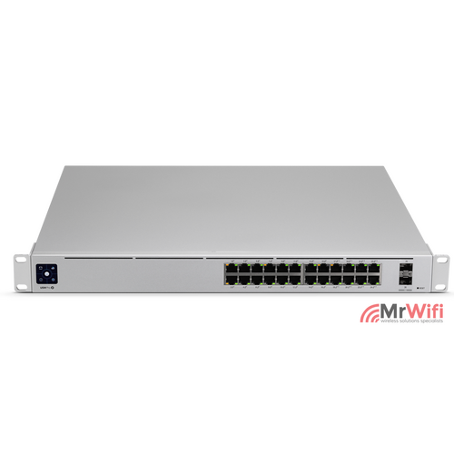 UniFi 24 Port Gigabit Switch Gen2, 802.3bt PoE, Layer3 Features and SFP+
