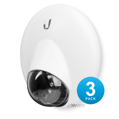 Ubiquiti UniFi Video Camera G3 Dome IR 1080 HD 3 Pack (NO PoE)